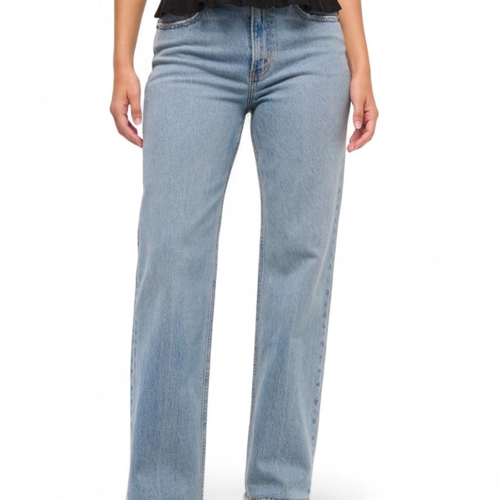 Abercrombie & Fitch Light Blue Flare Jeans